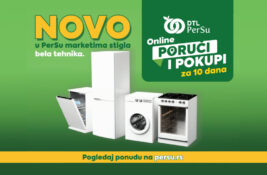 Novo u DTL PerSu marketima – nikad jednostavnije do bele tehnike!