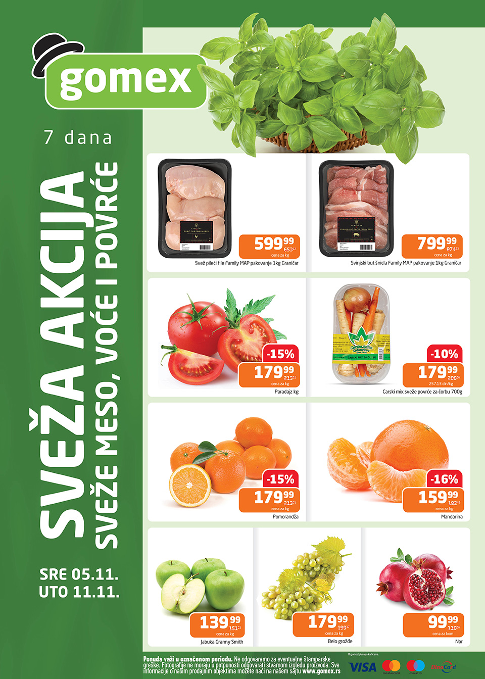 gomex sveža akcija