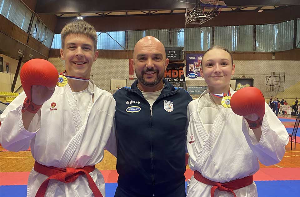 Mila Salapura i Ivan Lagundžija dvostruki šampioni Srbije! Mila Salapura i Ivan Lagundžija dvostruki šampioni Srbije!