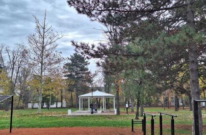 paviljon u šećeranskom parku