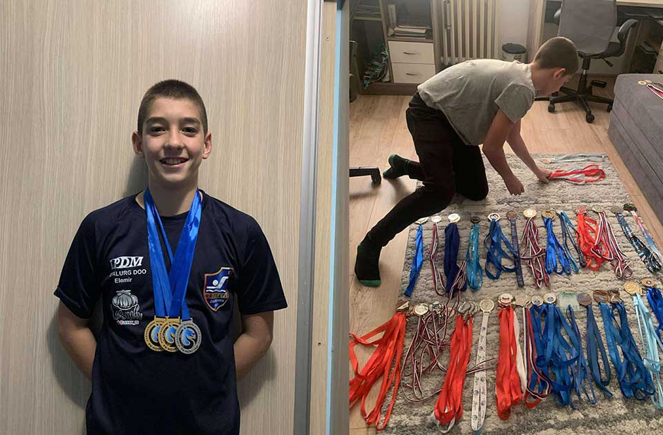 Kad zbog plivanja moraš da promeniš školu: Upornost šampiona Strahinje Rakića oduševljava