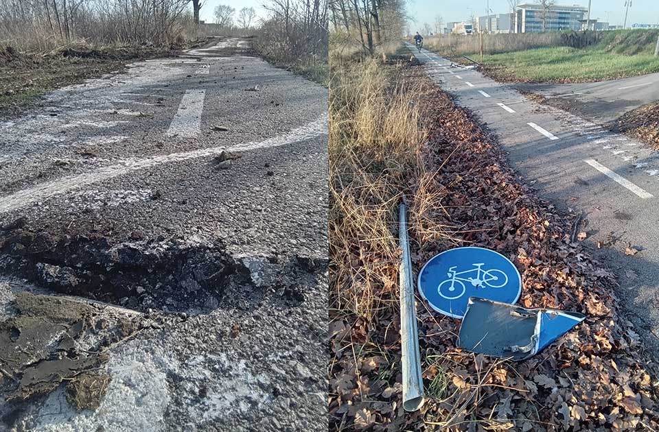 biciklistička staza zrenjanin - ečka