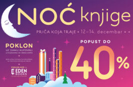 Noć knjige od 12. do 14. decembra: I ovog puta važe neverovatni popusti!