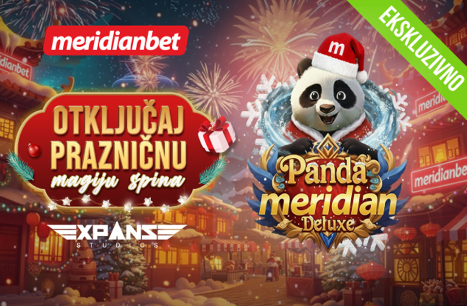 NAJNOVIJA SLOT SENZACIJA: Vreme je za dobitke koji se pamte i Meridian Panda Deluxe igru! NAJNOVIJA SLOT SENZACIJA: Vreme je za dobitke koji se pamte i Meridian Panda Deluxe igru!