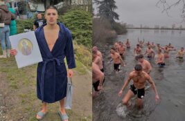 Momak iz našeg kraja: Gojko Vuković ponovo prvi doplivao do Časnog krsta u Nemačkoj