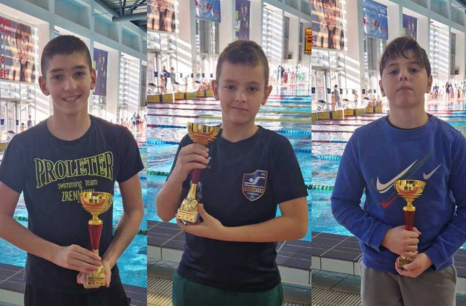 Trijumf u Banjaluci: Proleterovci briljirali na plivačkom „Mitingu rekorda“