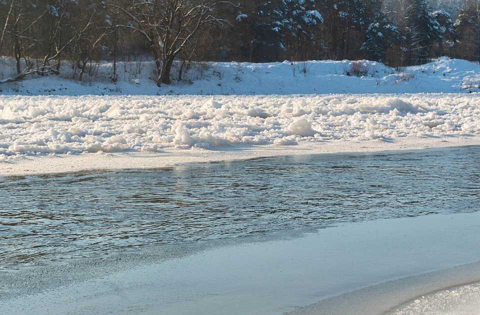 Upozorenje: Ledostaj na Tisi kod Novog Bečeja, ledohod na Tamišu kod Jaše Tomića