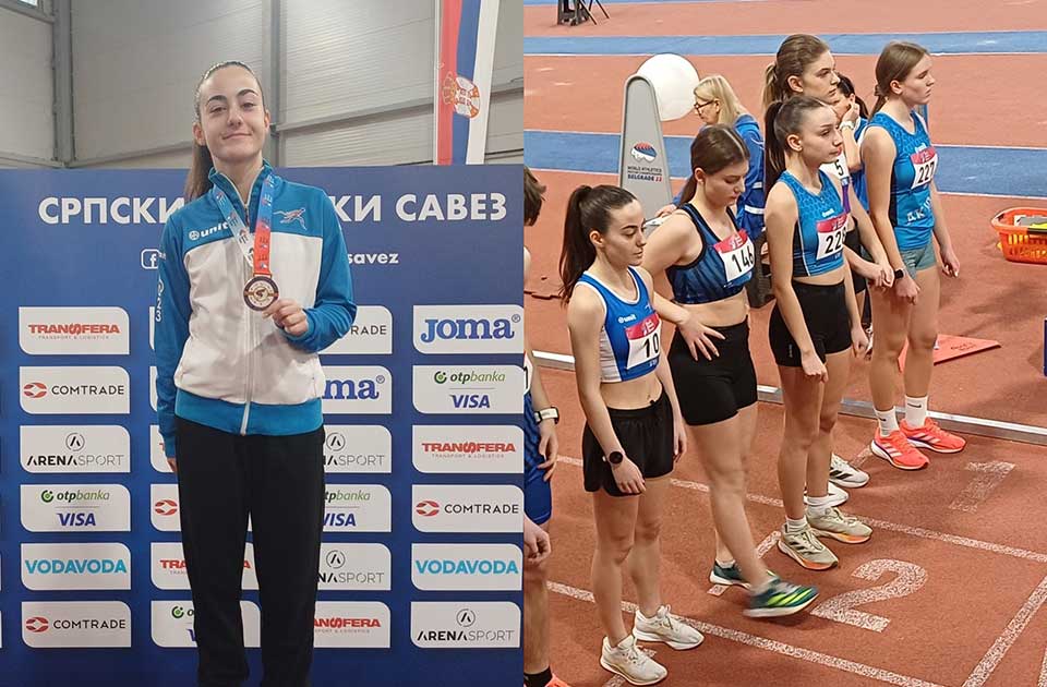 Šampionska titula i novi lični rekord atletičarke Dunje Eremić