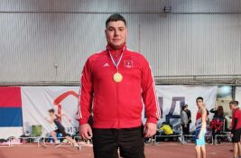 Atletičar Proletera Ivan Garaj novi seniorski prvak Vojvodine u bacanju kugle