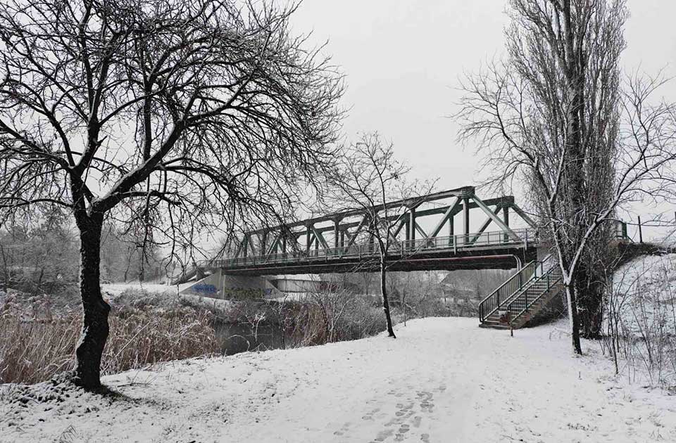 Sneg ponovo zabeleo Zrenjanin, temperatura jutros ispod nule