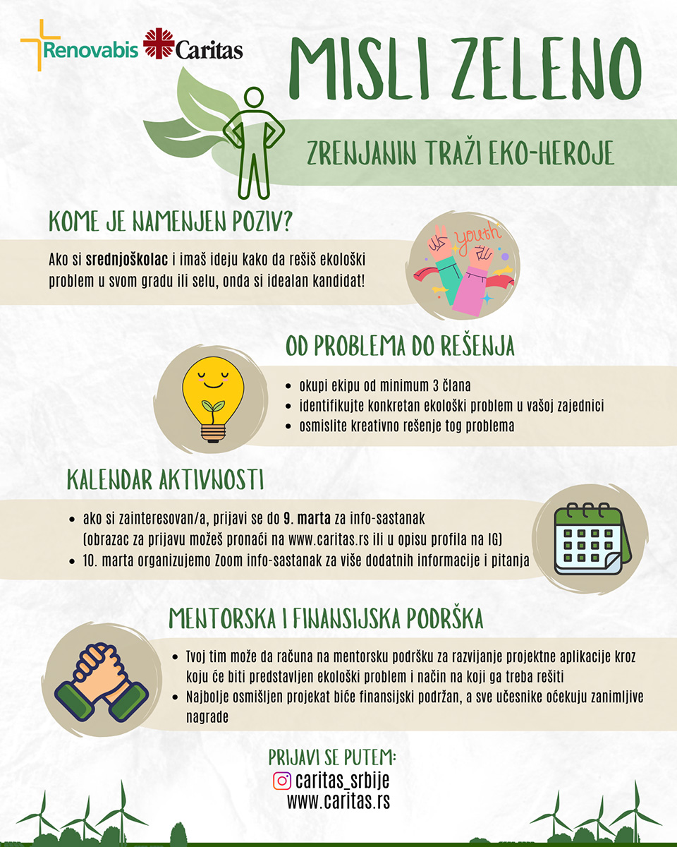 konkurs misli zeleno