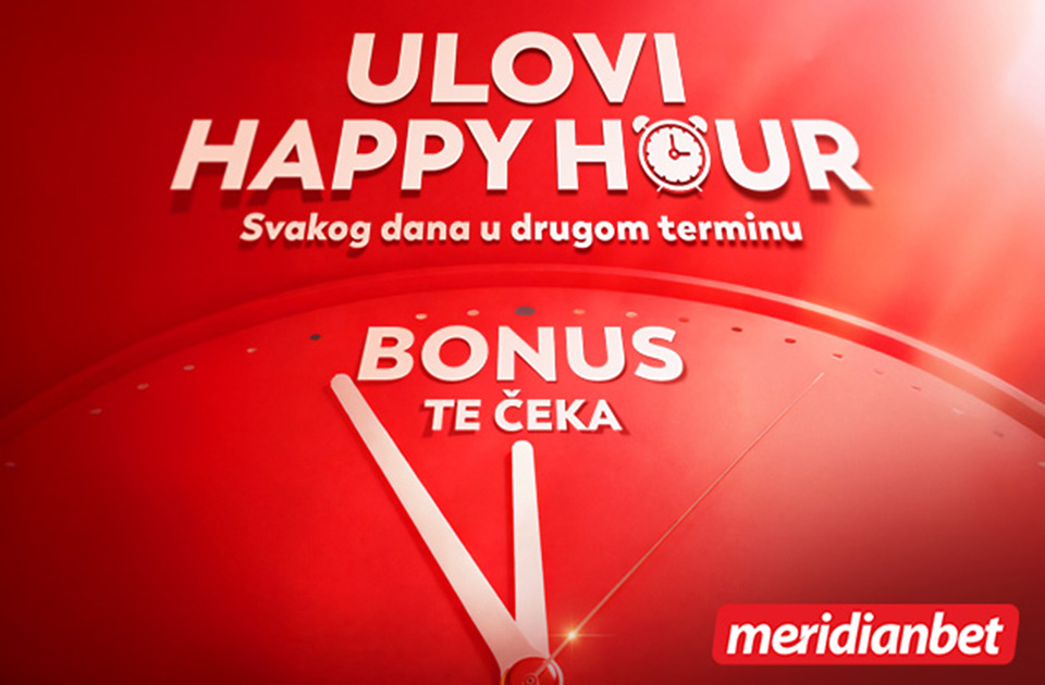REGISTRUJ SE I UHVATI HAPPY HOUR SVAKOG DANA!
