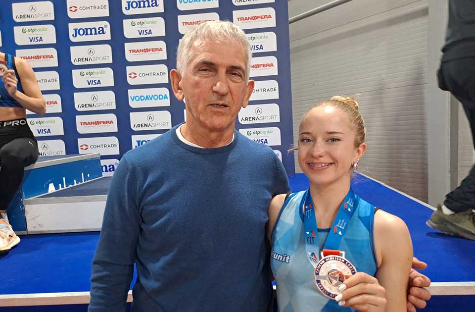 Bez uslova za trening – do medalje! Zrenjaninka među atletskom elitom Srbije