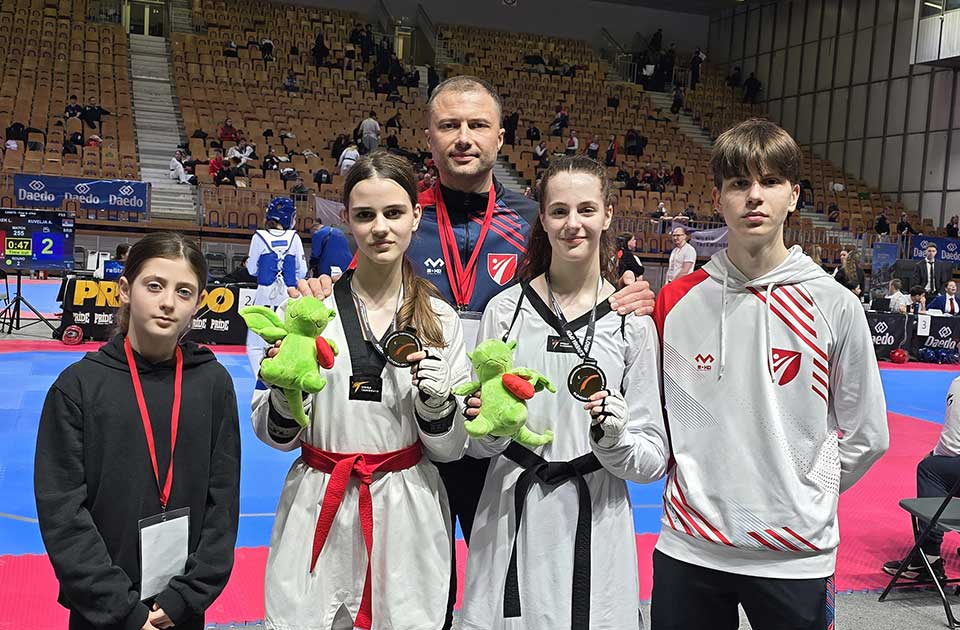 Tekvondo klub Proleter osvojio dva zlata u Ljubljani i obezbedio plasman na Svetsko prvenstvo