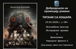 Vitezovi Prokletija stižu u Zrenjanin: Promocija romana „Titani sa Košara“