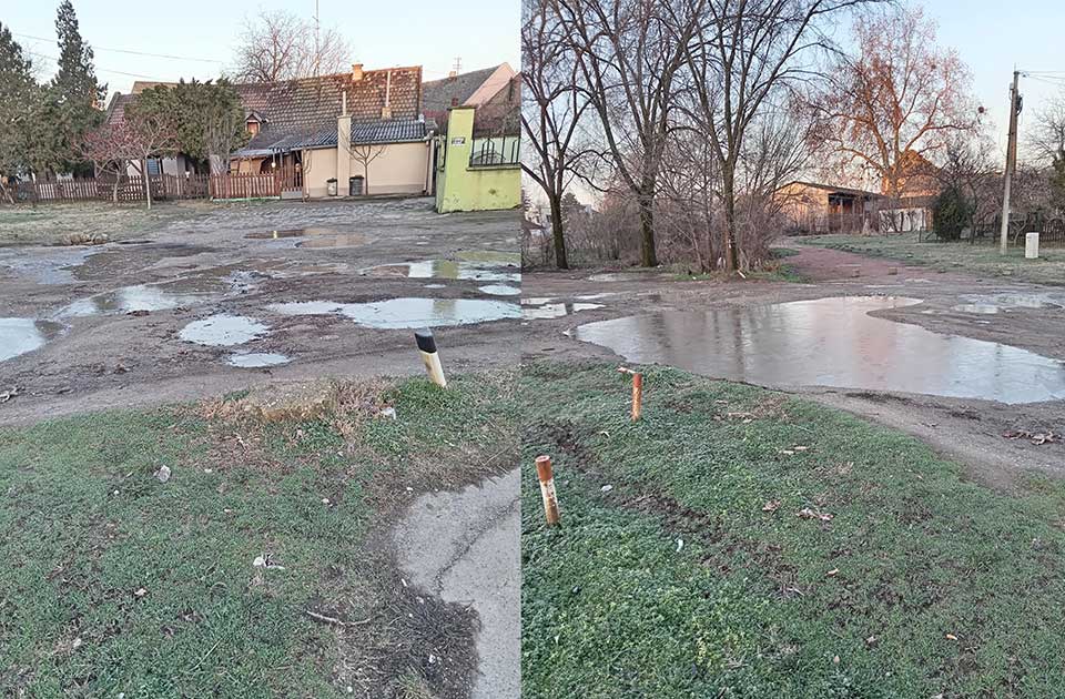 Skoro godinu dana posle blokade i dalje haos: Kaljuge, prašina, krateri – i niko ništa ne rešava