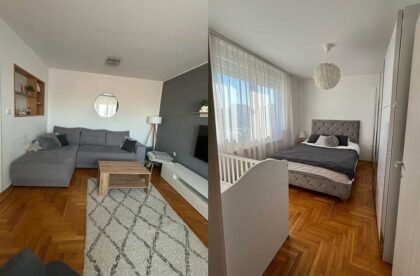 dvosoban stan na lesnini