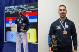 Dvojica finalista iz Karate kluba Zrenjanin: Luka Vuković osvojio titulu šampiona Srbije
