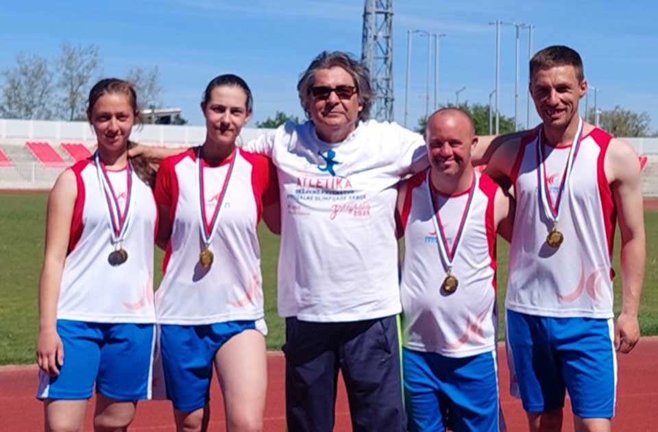 Sjajni rezultati na Gradskom stadionu: Hendi sport osvojio više medalja
