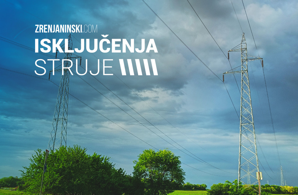 Stanovnici više zrenjaninskih i novobečejskih ulica u sredu bez električne energije