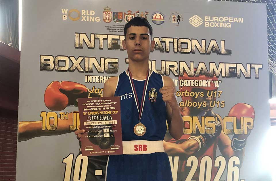 Andrej Racić doneo bronzu sa prestižnog bokserskog turnira Andrej Racić doneo bronzu sa prestižnog bokserskog turnira