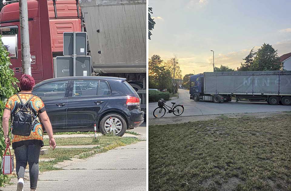 kamioni u naselju putnikovo
