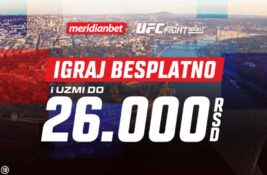 UZMI 26.000 RSD I KLADI SE NA MEČEVE UFC FIGHT NIGHT-A BESPLATNO!