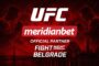 PIŠE SE ISTORIJA U ARENI: Meridianbet zvanični sponzor UFC Fight Night Belgrade!