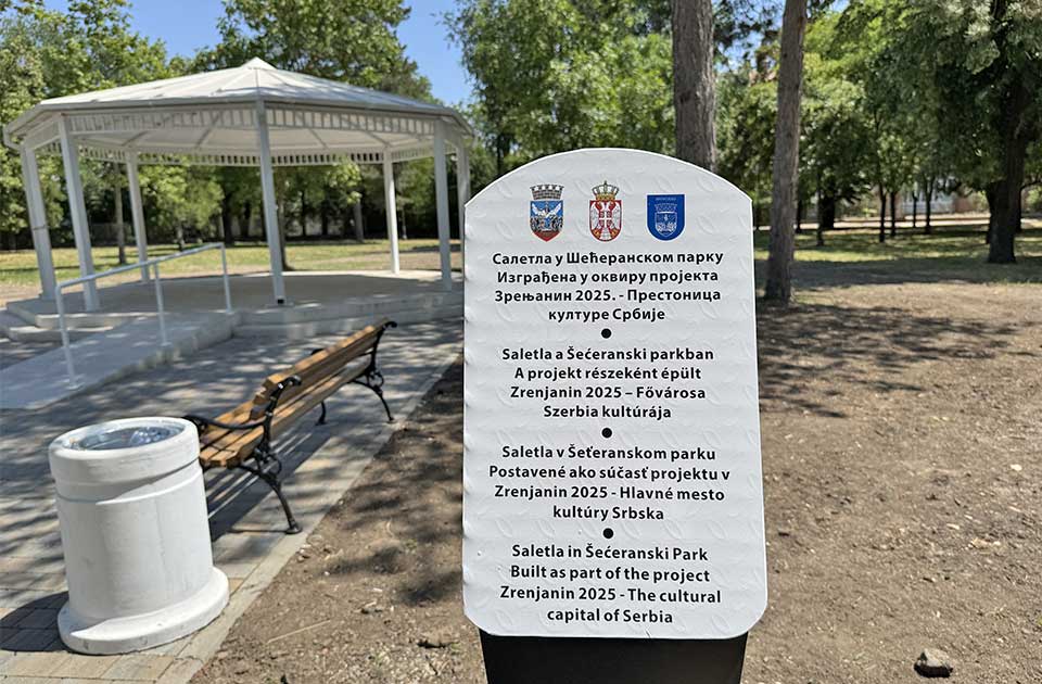 saletla u šećeranskom parku