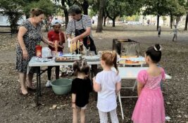 Pun park, nasmejana deca i besplatan čips: Prelepa akcija Zrenjaninca Dragana Stokića