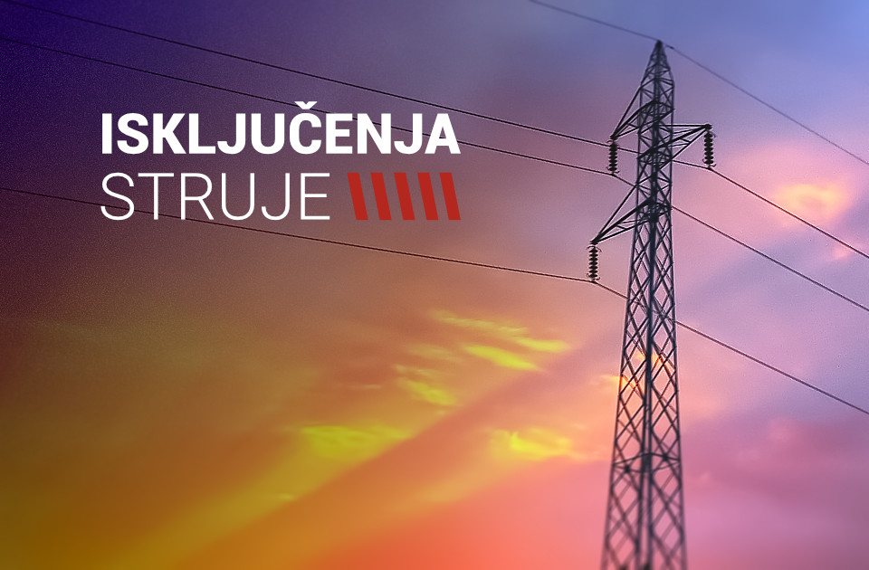 Planirana isključenja struje: Objavljeno gde u petak neće biti električne energije Planirana isključenja struje: Objavljeno gde u petak neće biti električne energije