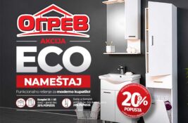 Uredite kupatilo kao celinu – EKOnomično uz 20% popusta