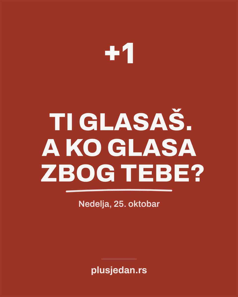 plus jedan