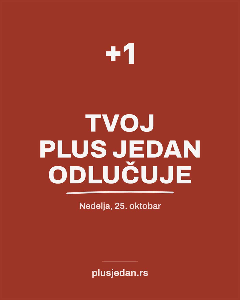 plus jedan